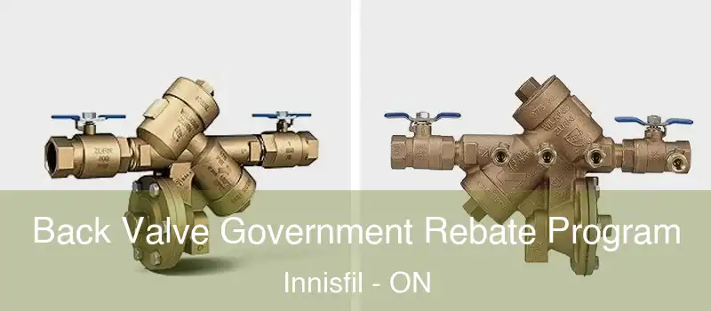  Back Valve Government Rebate Program Innisfil - ON