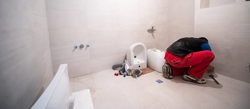 Basement Bathroom Shower Installation in Innisfil, Ontario