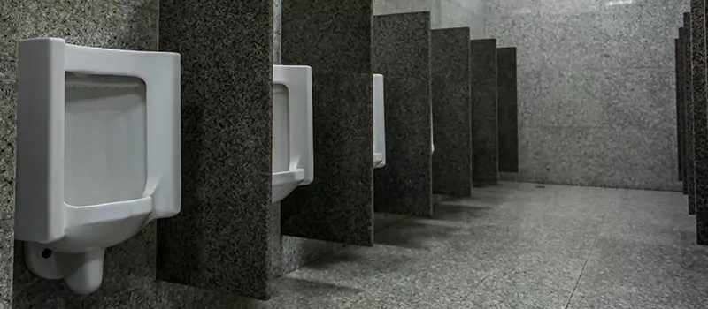 Urinal Divider Installation in Innisfil, ON